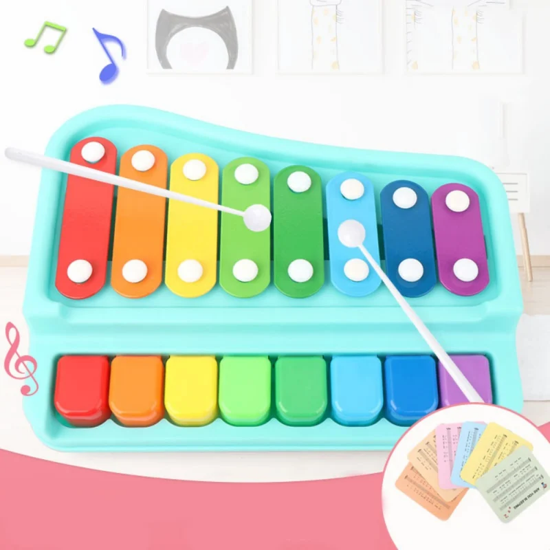 Барабанная музыкальная игрушка набор барабанов для малышей игрушки