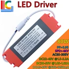 Преобразователь переменного тока в постоянный, Защита от всплесков напряжения светодиодный Панель Питание 80 Вт 70 Вт 60 Вт светодиодное освещение Трансформатор 2.2A 2.1A 2A 1.8A 1.5A 0.6A светодиодный драйвер адаптер