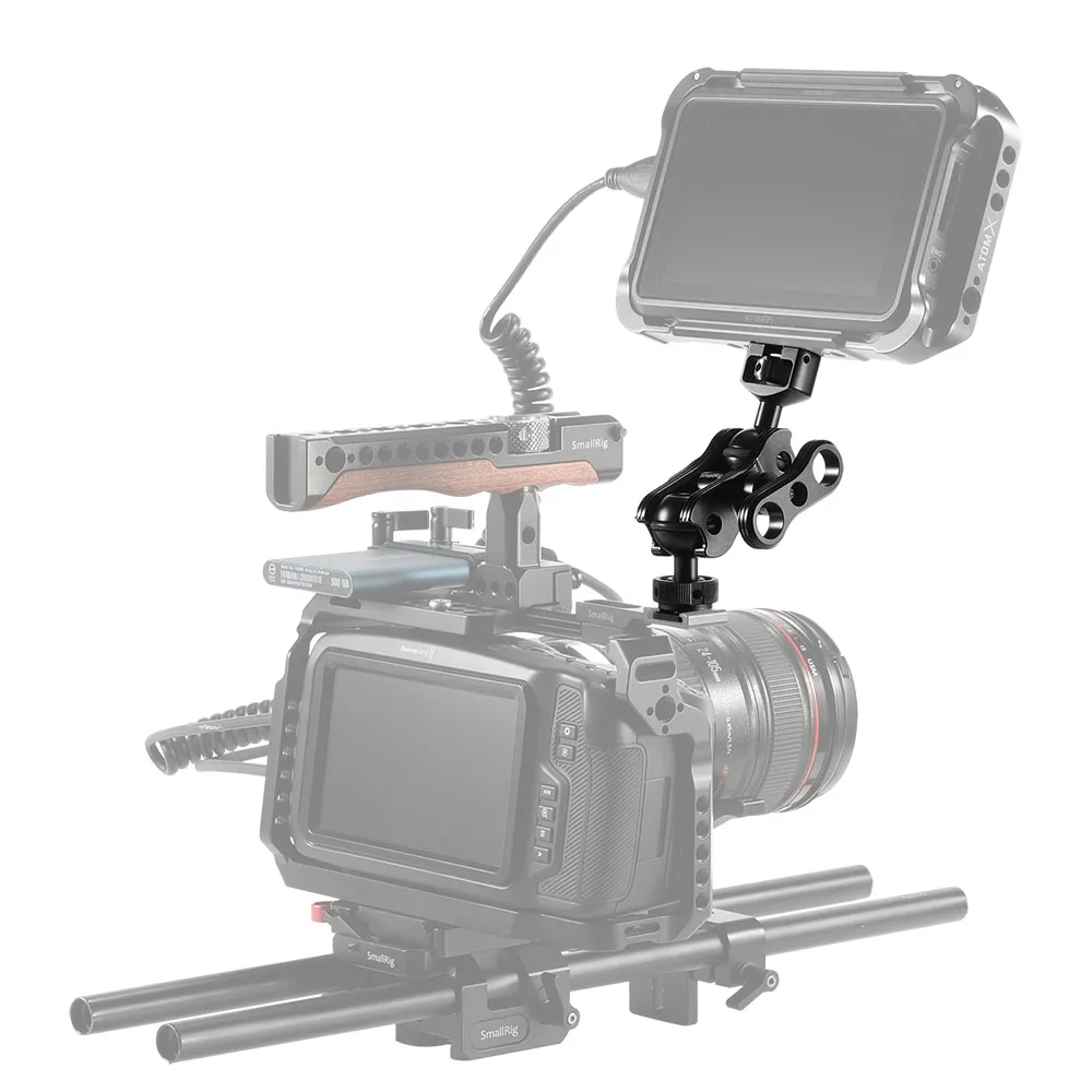 Быстросъемный шарнирный кронштейн SmallRig с двумя шарнирными наконечниками (винт 1/4