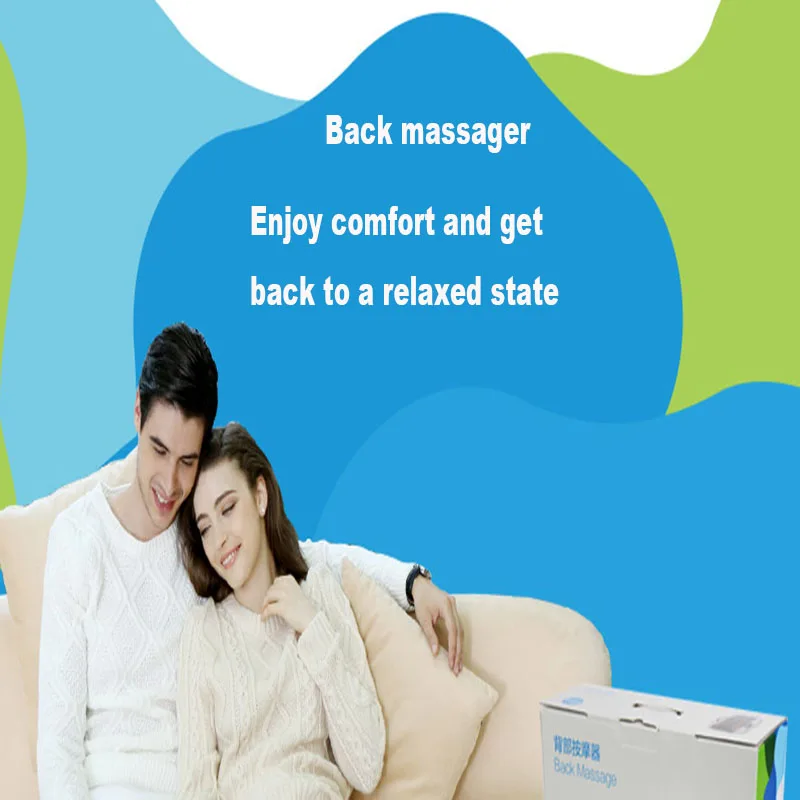 Массажер для спины массажер талии массажная подушка расслабляющая заднюю часть