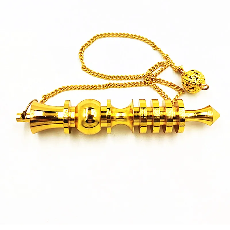 Мужская металлическая подвеска, маятник для исцеления Рейки, висячая подвеска, духовой амулет в форме винта