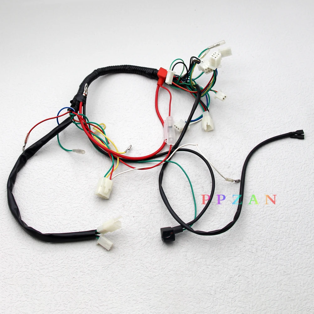 Электрический жгут проводов для китайского квадроцикла UTV Quad Go Kart Багги 4 wheeler 50cc