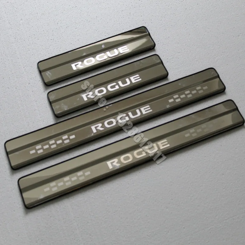 Stainless Steel Door Sill Car Styling For Nissan Rogue X-Trail T32 2014-2019 2020 Pedal Scuff Cover Protector Sticker | Автомобили и