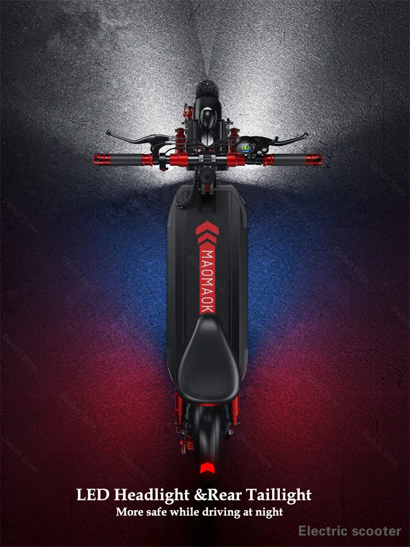 Внедорожный Электрический скейтборд Daibot складной двухколесный электрический