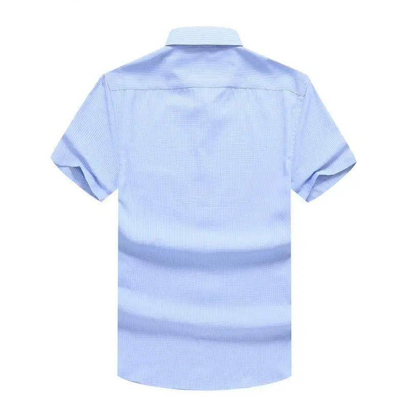 Большой размер 8XL2XL рубашка в клетку Мужская новая летняя мода Chemise Homme мужская