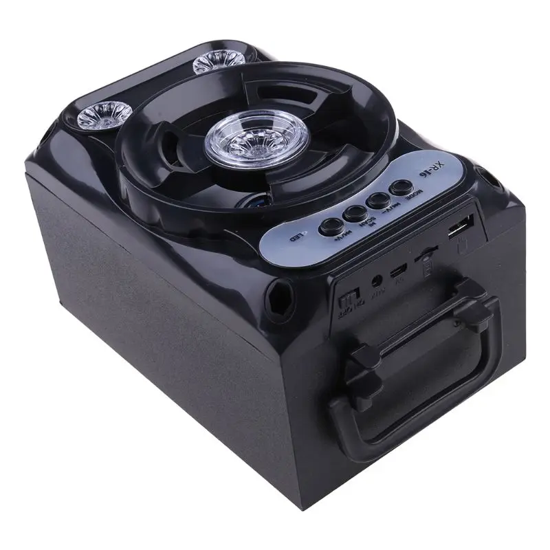 

Large Size Bluetooth Speaker Wireless Sound System Bass Stereo with LED Light
