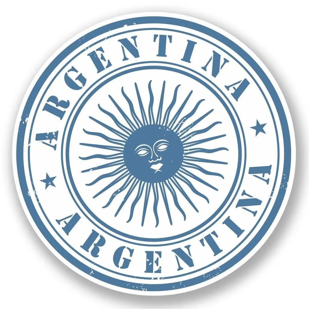 Для 2xDestinationVinyl Аргентина солнце окно цепляется стикер автомобиля Ван Campervan Стекло