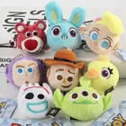 Новая модель игрушечной истории 4, аниме форки, зайчик, Вуди, инопланетянин, Базз, лайтайер, Рекс, Джесси, мягкая кукла, Мультяшные плюшевые игрушки, детский подарок