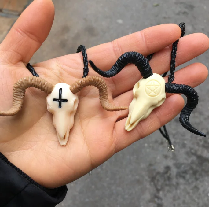 Оперативная память подвеской в виде черепа Цепочки и ожерелья 3D печатных скрытую
