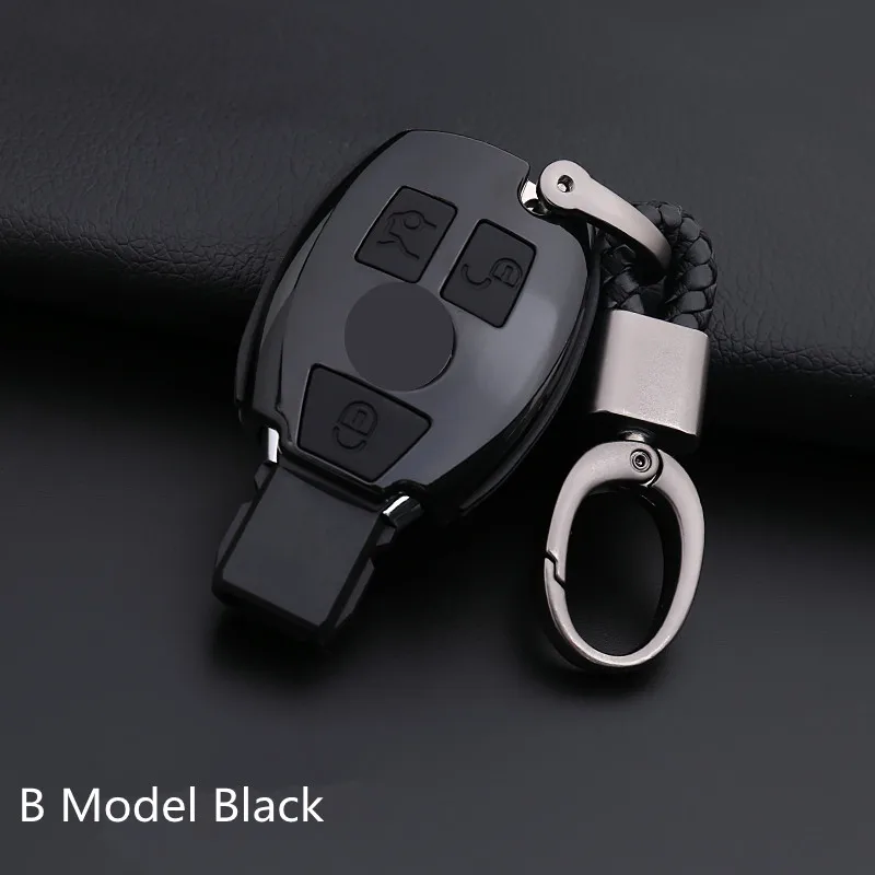 ПВХ углеродное волокно силиконовый чехол для ключа Mercedes Benz A180 A200 A260 W203 W210 W211 AMG W204 C