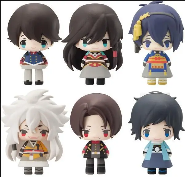 Аниме экшн-фигурки из игры Touken Ranbu Online Kashuu Kiyomitsu Mikazuki Munechika 5 см симпатичная