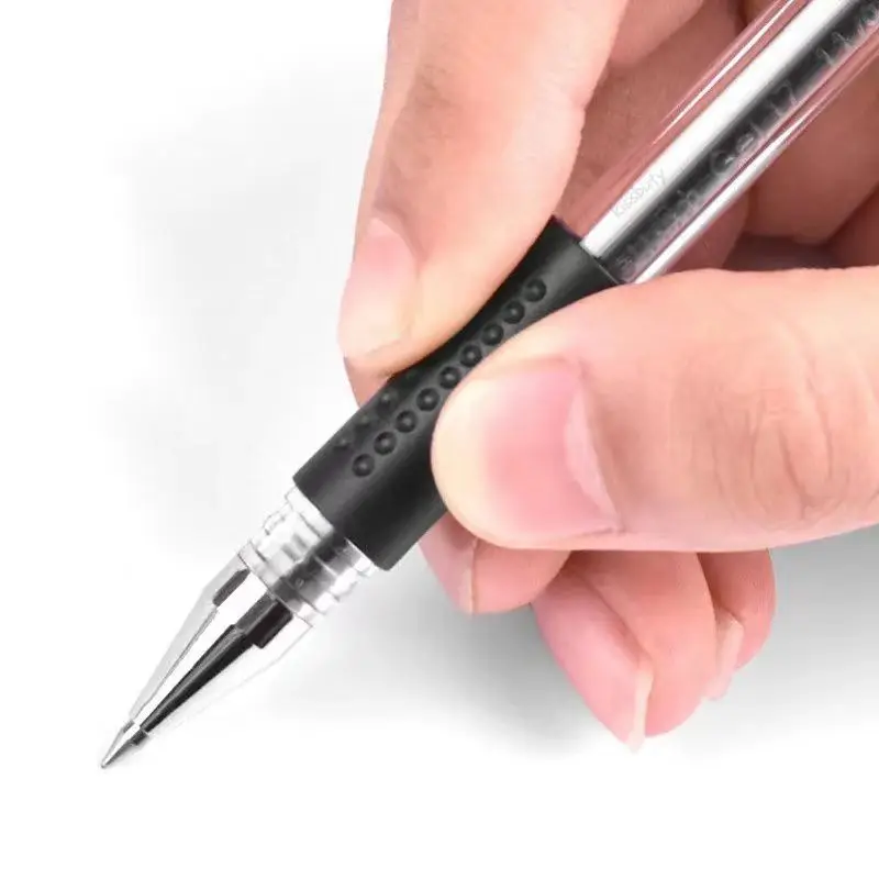 

12/22Pcs/Set Gel Pen Red/Black/Blue ink Refills Rods Gel pen For School Office Exam Supplies Stationery 0.38mm/0.5mm Gel Pens