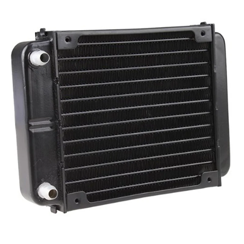 Черный алюминиевый радиатор теплообменника для ПК ЦП СО2 лазерная система