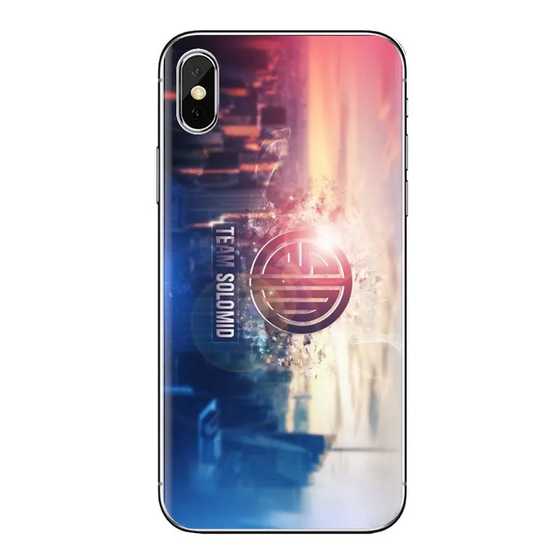 Мягкий ТПУ чехол Team SoloMid League of Legends для huawei P Smart Y6 P8 P9 P10 Plus Nova P20 Lite Pro Mini 2017 SLA-L02 SLA-L22 2i
