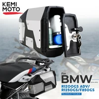 big sale tool box for bmw r1250gs r1200gs lc adv adventure all years 2012 for bmw r 1200 gs left side bracket aluminum box