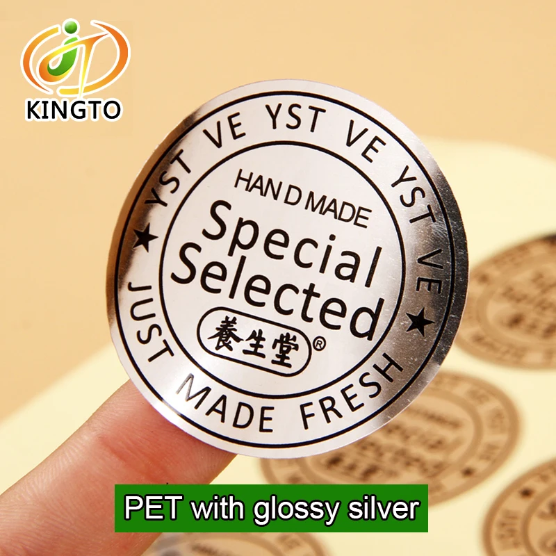 Изготовленный На Заказ полноцветная печать для самоклеющиеся этикетки