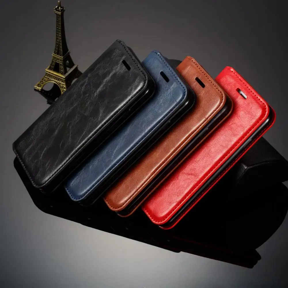 Чехол для XIAOMI Redmi8 8A 7A A2 6 A 5Pro Note5 7 8 10 Pro 8T Xiaomi8 9T 9SE K20Lite многофункциональный кожаный