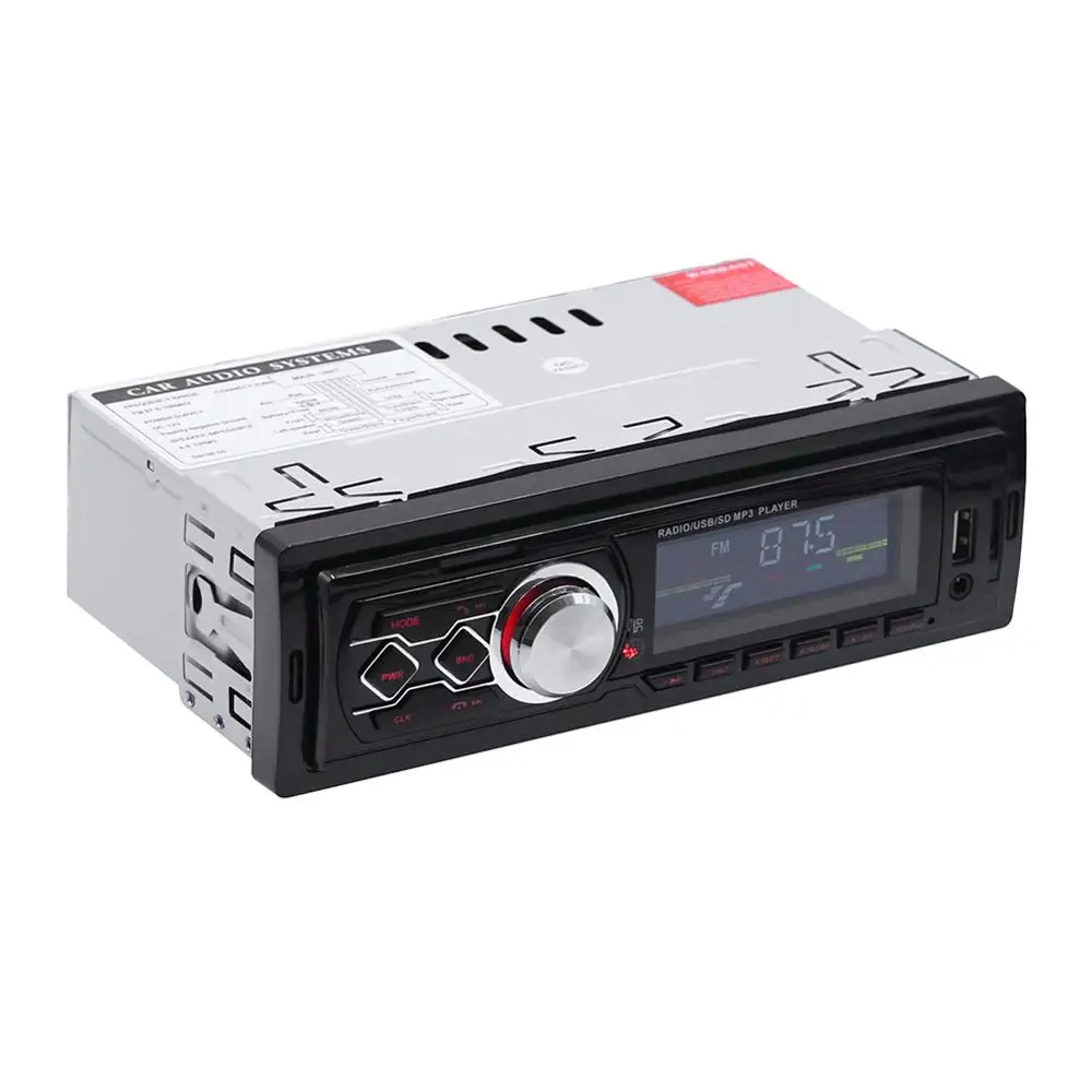 Авторадио Авто стерео 1 din автомобильное радио 12 в bluetooth V2.0 FM aux вход приемник