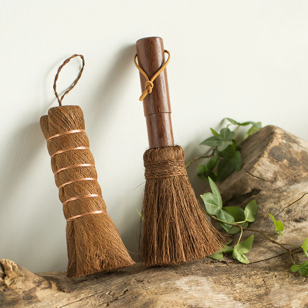 Натуральная Экологически чистая щетка из кокосового волокна деревянная ручной