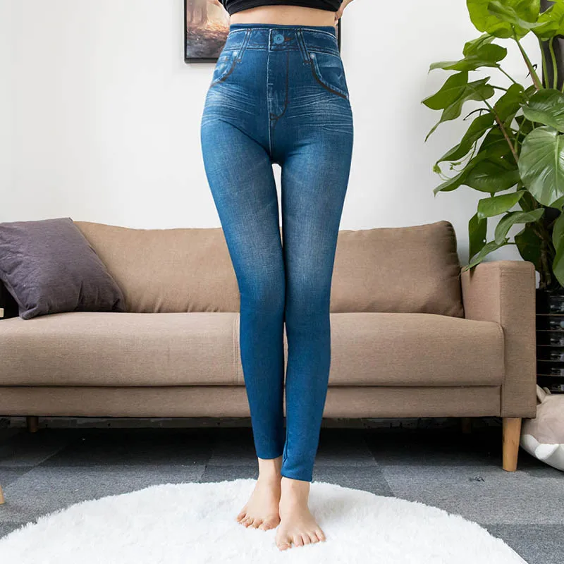 

Женские джинсы с флисовой подкладкой Xfhh, зимние джинсы с флисовой подкладкой, облегающие Модные джеггинсы, леггинсы для спортзала, женские ...