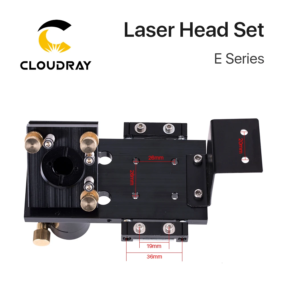 Новая лазерная головка Cloudray серии CO2 E с объективом D20mm FL50.8 & 63 5 101 6 зеркало 25 мм для