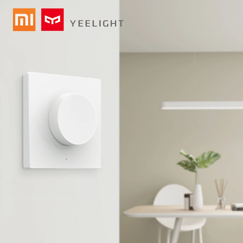 Yeelight 3,3 V 80W BT подключен интеллигентая(ый) настенный выключатель Управление луна светильник дизайн для Xiaomi Гостиная Спальня Ресторан