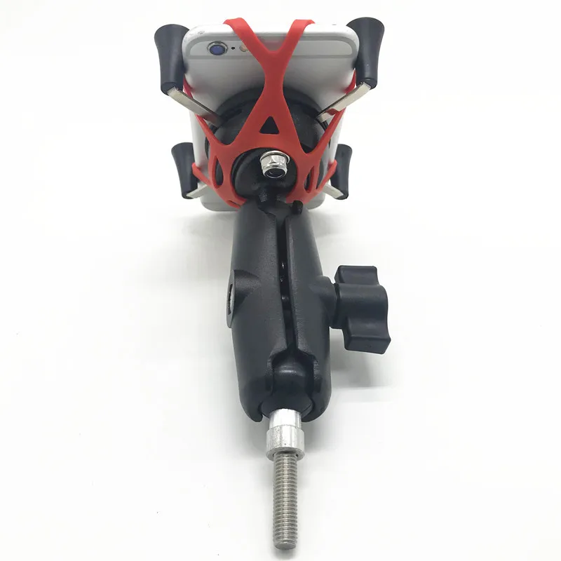 Зажимное основание для Руля Мотоцикла 1 дюйм 25 мм с винтами M8 держатель сотового
