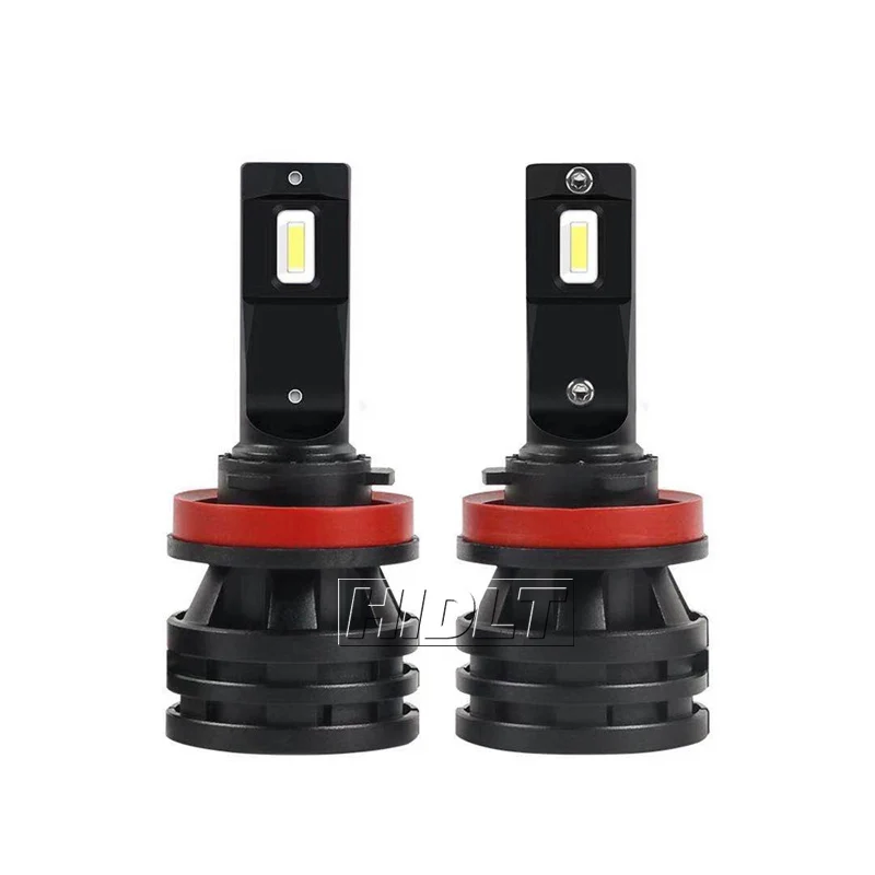 HIDLT 2 шт. H4 светодиодный комплект фар 12V 24V Мини Размеры авто налобный фонарь лампа
