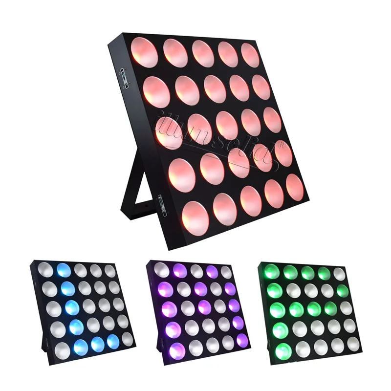 Светодиодный 25x30 Вт RGBW Блиндер матрица DMX512 сценический эффект Освещение хорошее