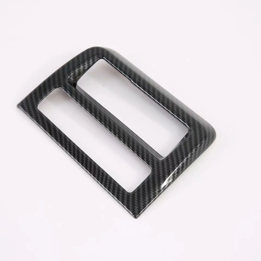 

For Hyundai Sonata DN8 2020 2021 Car Accessories Carbon Fiber Style Head Light Switch Button Control Panel Cover Trim Bezel