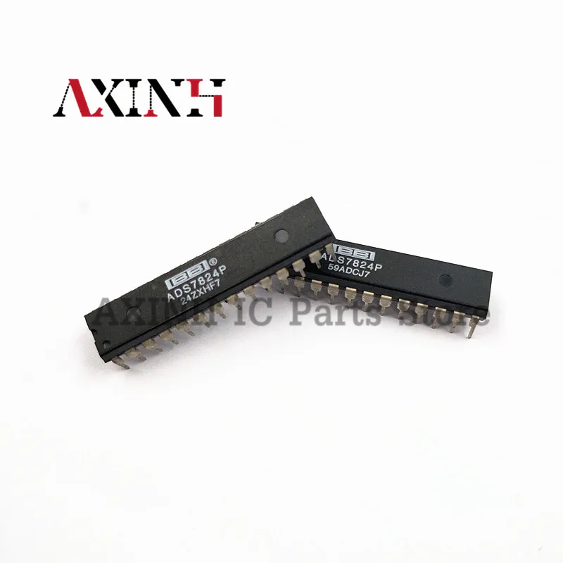 ADS7824P Free Shipping 2pcs ADS7824P ADS7824 DIP28 Integrated IC Chip New original in stock
