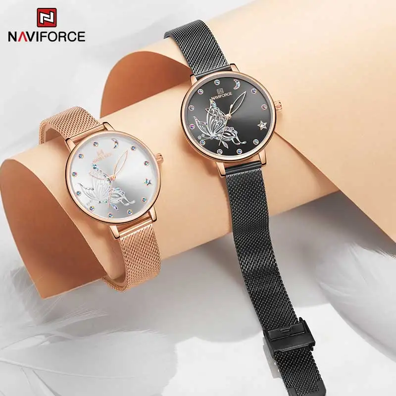 

2021 Brand Women Watches Fashion Casual Quartz Ladies wrist watch Steel band Waterproof Clock Relogio Feminino