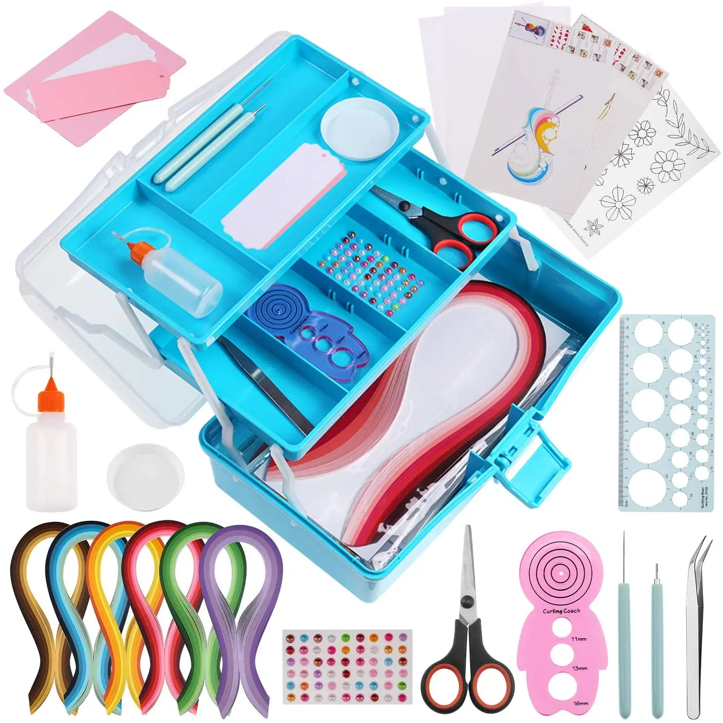 

Kits for Beginners with Manual, 16 Supplies with Durable Storage