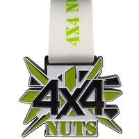 2 5 inches customized zinc alloy irregular soft enamel color marathon sports medal