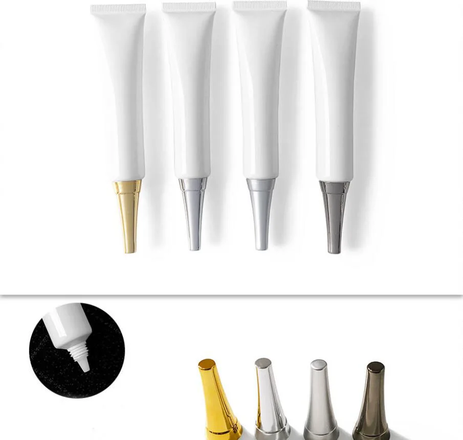 Белая мягкая трубка для мытья 30/40 мл моющее средство эмульсия сывороточная