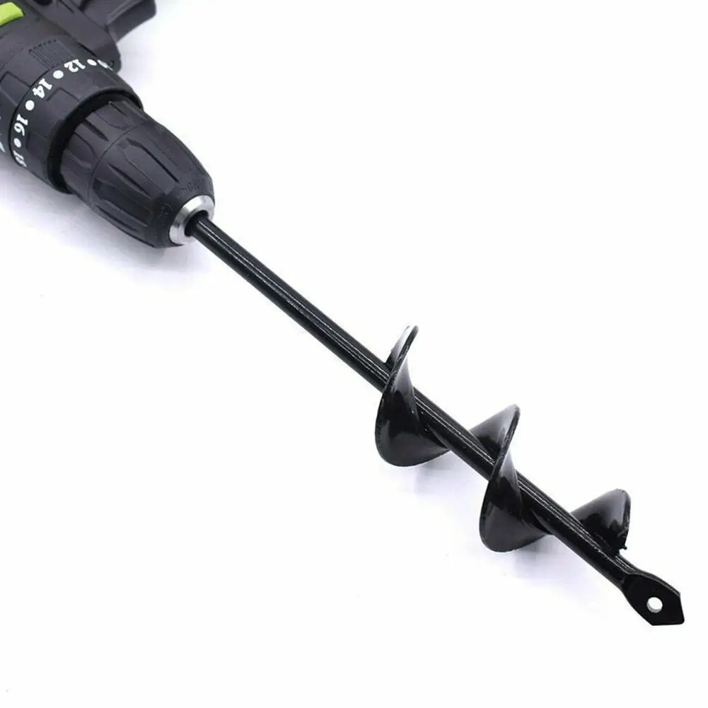 

Garden Auger Flower Planter Drill Bit Hex Shaft Planting Digger 3 Bulbs Gardening Seedlings Yard Hole size Bedding G1E5