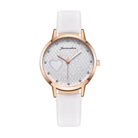 fashion design love scale simple women quartz watch with vintage leather band 2021 luxury womens vogue clock female watches