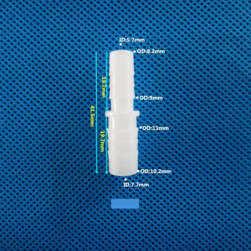

Пластиковый фитинг для труб 10 мм до 9 мм, бородка, штыревой соединитель для шланга для сада