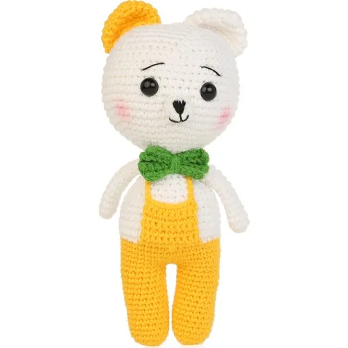 Желтый Papyonlu вязаный амигуруми малыш | Игрушки и хобби