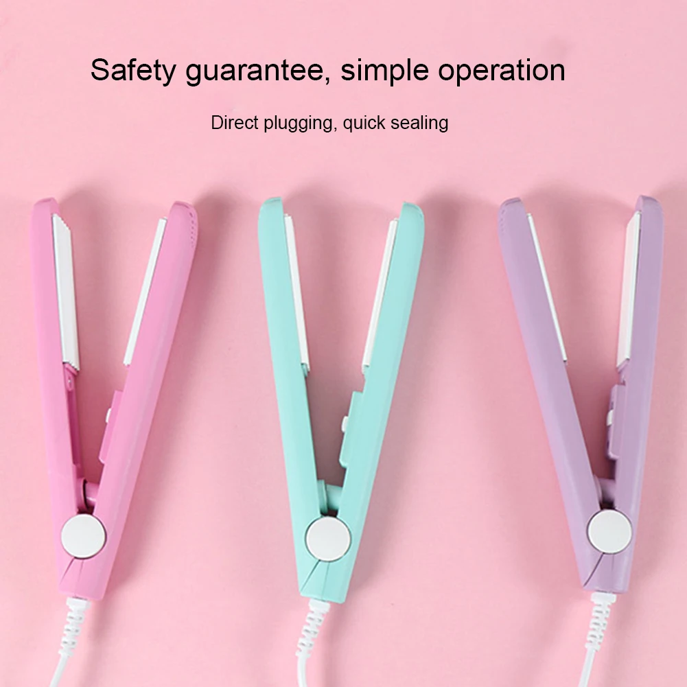 

Mini Portable Electric Heat Sealing Machine Practical Household Multifuncational Handheld Creative Food Vacuum Sealer Bag Clip