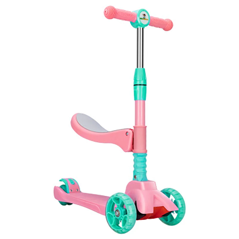 

Kids Kick 3In1 Children Scooter Kickboard Tricycle Balance Bike for 2~12 Child Ride on Toy Boy Girl Toddler Scooter Adjustable
