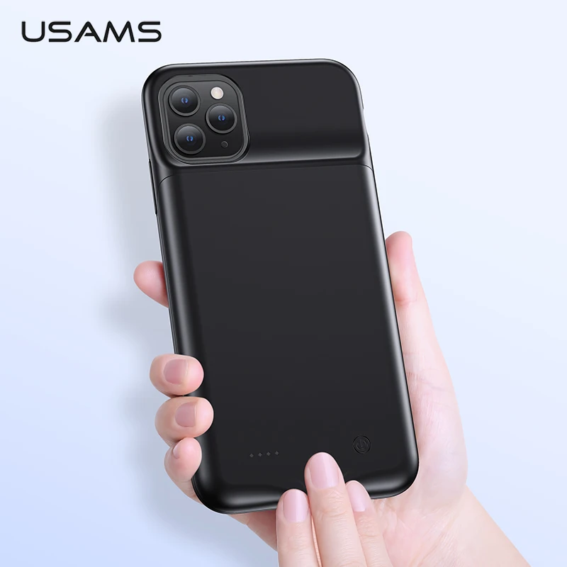 USAMS чехол для зарядного устройства iPhone 11 Pro Max X XS 3500/4500 мАч тонкий внешний
