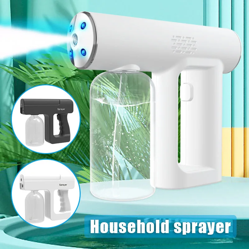 

Portable Disinfectant Fogger Machine Handheld Wireless Rechargeable Sprayer for Home Bedroom Garden Free Garden Supplies