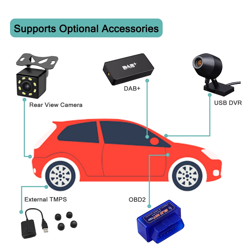 Автомобильный мультимедийный плеер AUTOTOP 2 Din Android 9,0 ", автомобильный DVD gps для Nissan, Toyota, Volkswagen, Mazda, BYD, Kia, VW, peugeot, Lada, стерео