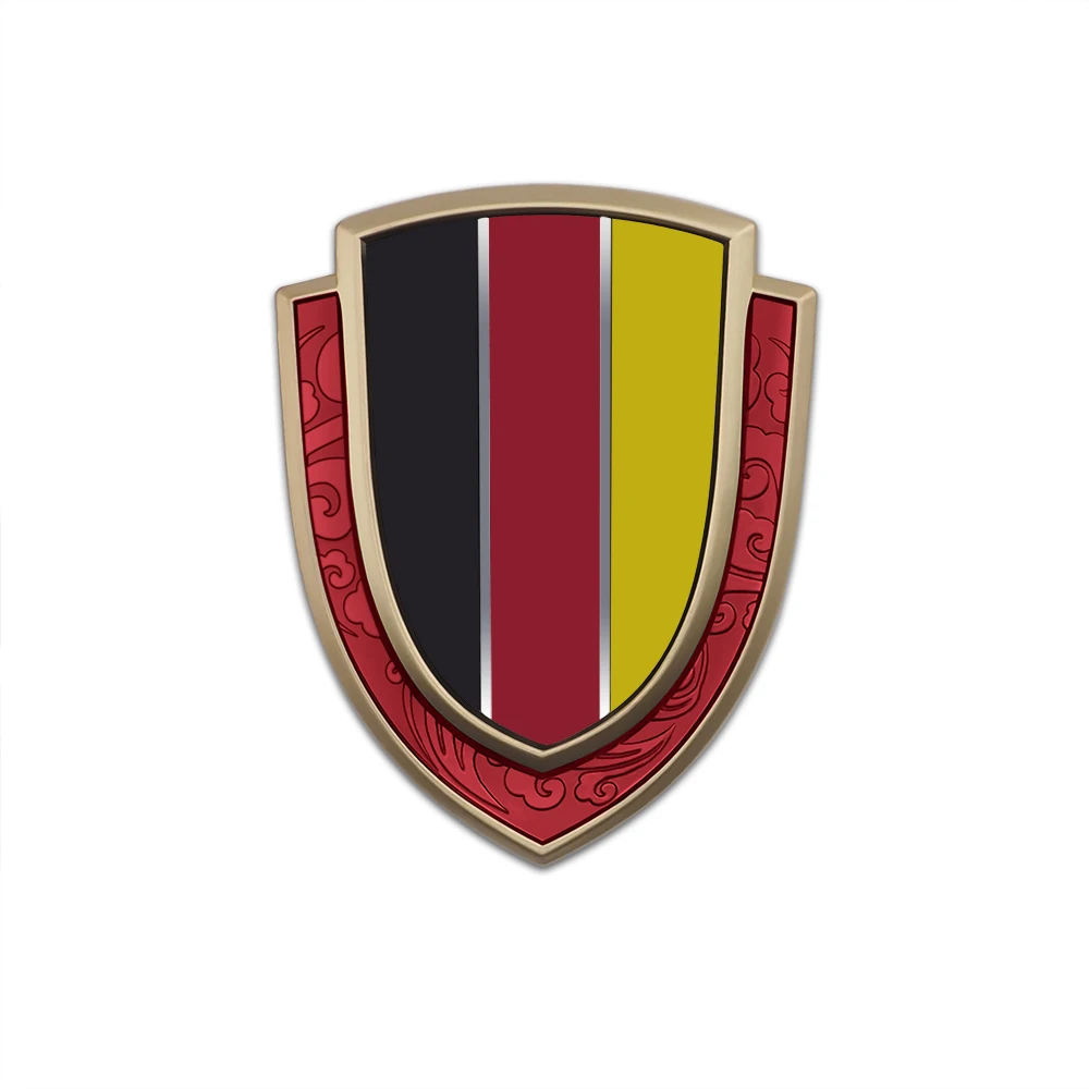 Наклейка на боковой кузов автомобиля 3d-наклейка с немецким флагом для Volkswagen VW