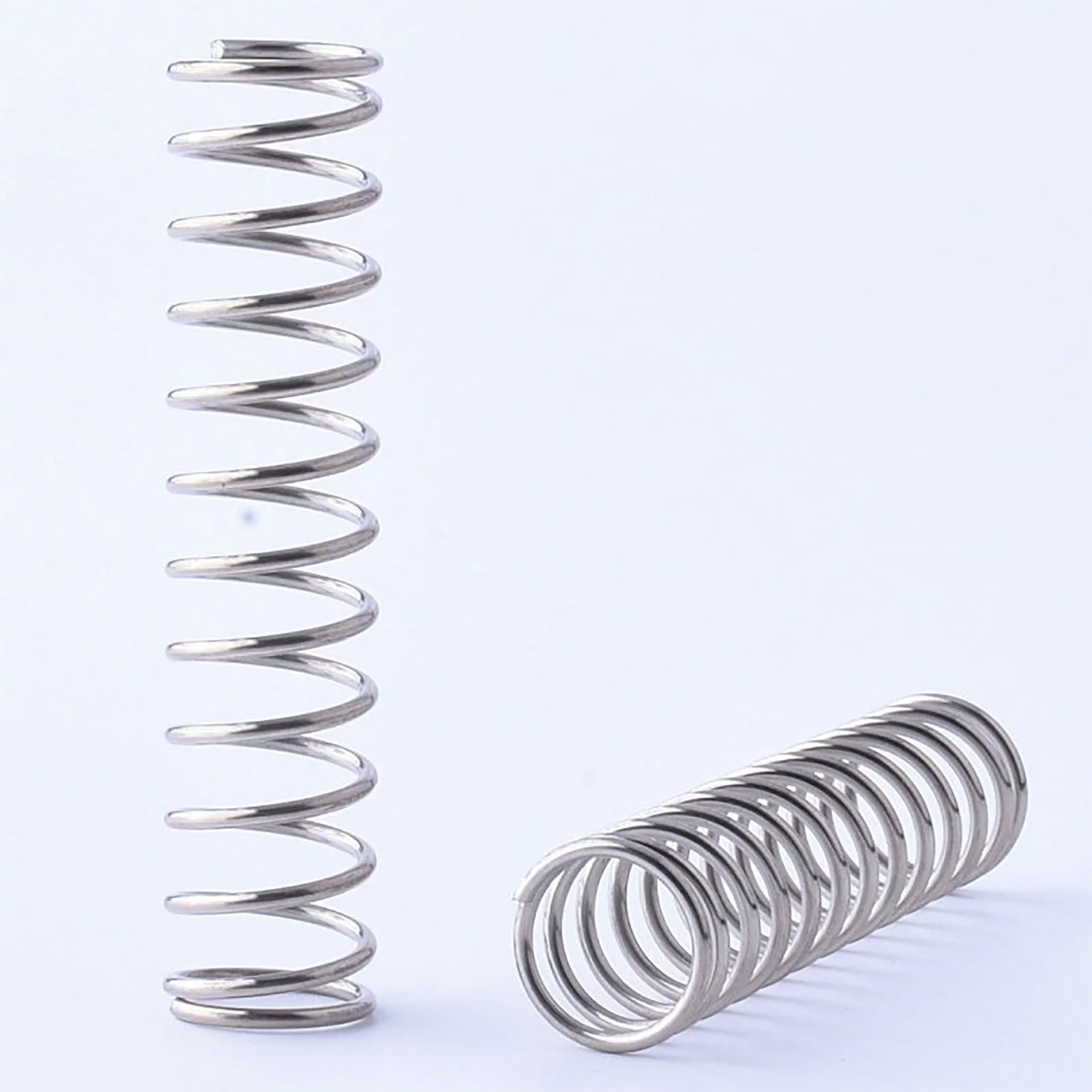 

5PCS 1.8x21mm Compression Spring, Wire Diameter 0.07'', Outer Diameter 0.82'', Free Length 0.39''-2'', Stainless Steel
