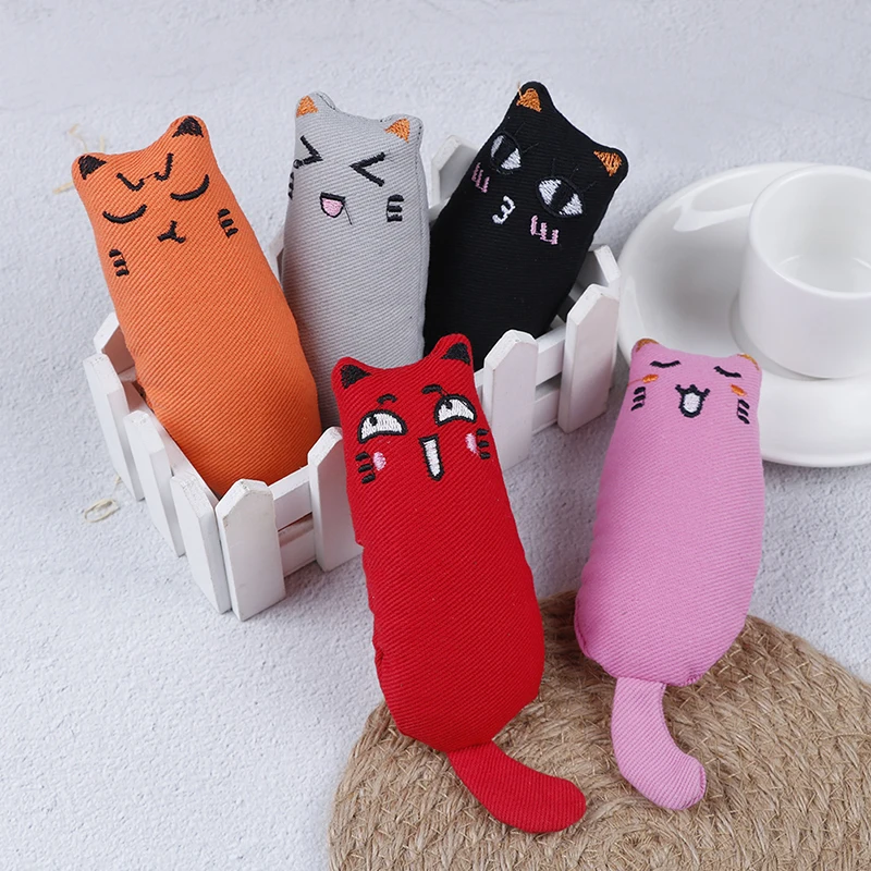 1 шт. игрушки для жевания кошек милая Подушка Интерактивная домашних животных