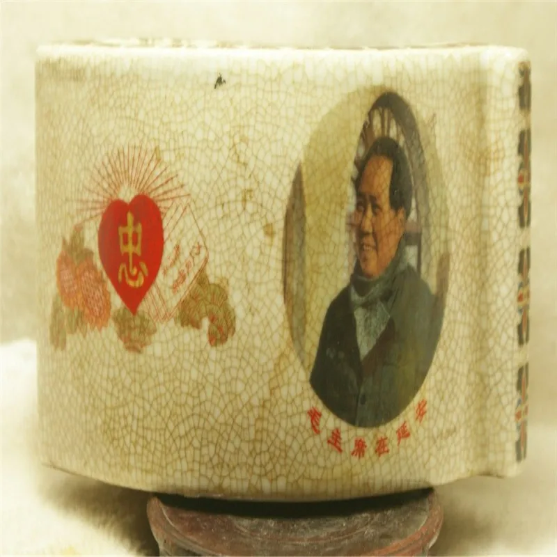 Китай (материк) для Культурный Revolutionporcelain Античная ручка портрет Мао Цзэдун