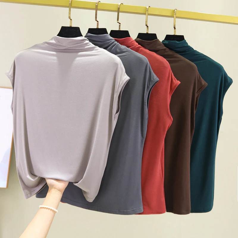 

Women Knitted Cotton shirts,2022 Summer and autumn fashion streetwear slim sexy basic t-shirt tops