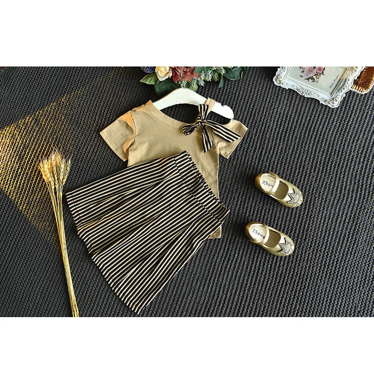 Одежда для девочек комплекты из 2 предметов новинка 2020 летняя детская